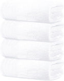 SISXSO Tens Towels Pack of 4 Extra Large Bath Towels 30 x 60 Inches, 100% Cotton, Larger & Lighter Weight, Quicker to Dry, Super Soft and Absorbent, Perfect for Bathroom, Dark Grey