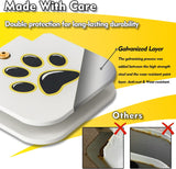 SISXSO Dog Water Fountain Outdoor Drinking Water Toy for Large Dogs, Paw Activated Water Fountain, Dog Sprinkler Step On, Fun Dog Toys，Includes 304 Stainless Steel Dog Hose