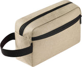 SISXSO Travel Toiletry bag Toiletry bag for women men Hanging Cosmetic bag Travel accessories for Women Men (Black)