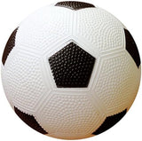 SISXSO Pack of 4 Sports Balls with 1 Pump: 1 Each of 5" Soccer Ball, 5" Basketball, 5" Playground Ball, and 6.5" Football (4 Balls and 1 Pump)
