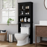 SISXSO Shintenchi Over the Toilet Storage Cabinet, Bathroom Shelf, White