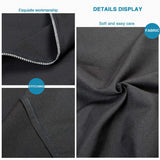 SISXSO Microfiber Pillow Cases Queen Size Set of 2, Soft Pillowcases with Envelope Closure, Wrinkle Resistant Pillow Covers, 20x30, Black