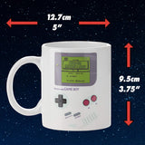 SISXSO Heat Changing Coffee Mug - Gift for Gamers, Nerds, Men, and Retro 90s Game Enthusiasts - 10 Ounces