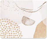 Mouse Pad com base de borracha antiderrapante, borda costurada, textura premium, mouse pad para jogos à prova d'água para mouse sem fio, computadores, laptop, escritório, 10,2 x 8,3 pol. 