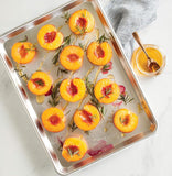 Folha de alumínio para assar comercial, pacote com 2 unidades, prata 