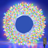 SISXSO 210 LEDs Warm White LED String Lights – 70FT Transparent Wire, Waterproof & Connectable Christmas Tree Lights for Indoor Outdoor Holiday Décor