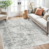 SISXSO 6x9 Area Rug for Living Room Washable 6x9 Rug Non-Slip Modern Rugs for Bedroom Dinning Room Ultra-Thin Indoor Beige Rug