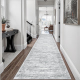 SISXSO 6x9 Area Rug for Living Room Washable 6x9 Rug Non-Slip Modern Rugs for Bedroom Dinning Room Ultra-Thin Indoor Beige Rug