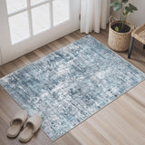 SISXSO 6x9 Area Rug for Living Room Washable 6x9 Rug Non-Slip Modern Rugs for Bedroom Dinning Room Ultra-Thin Indoor Beige Rug
