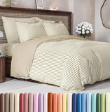 SISXSO Duvet Cover Queen Size Set - Extra Soft Queen Size Duvet Cover 90 x 90 with 2 Pillow Shams - Hotel Luxury Easy Care and Fade Free w/Zipper Closures & Ties - Comfy Breathable Bedding Set (Navy Blue)