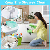 Recarga de escova de prato para escova de prato, pacote com 4 recargas de escova de prato dispensadora de sabão, cabeça de substituição de escova de prato, recarga de dispensador de escova se encaixa na alça dispensadora de sabão 