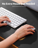 Protetor de couro para mesa, tapete para mesa de escritório, mouse pad grande, protetor de couro PU antiderrapante para mesa, almofada para mesa de laptop, almofada de escrita à prova d'água para escritório e casa (23,6" x 13,8", preto) 