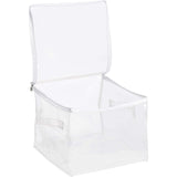 SISXSO Clear Zippered Organizers, 3-Pack