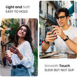 Capa de telefone macia para 15 Pro, capa de telefone de silicone atualizada [proteção de câmera] com [2 protetores de tela], forro de microfibra macio anti-riscos por dentro 