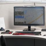 Mouse Pad com Apoio para Pulso - Vermelho (K62402AM) 