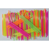 SISXSO 250 count Plastic Disposable Plastic Drinking Straws