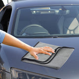 SISXSO 25 in. x 36 in, 2-Pack Professional Microfiber Waffle Drying Towel