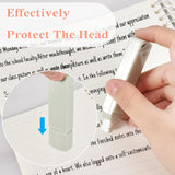 6Pcs Mini Fitas White Out para Correção Instantânea, Whiteout Bonito para Escrita, Conjunto de Fitas Corretivas Estéticas Fácil de Usar para Estudantes, Material Escolar e de Escritório (Verde) 