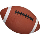 SISXSO Pack of 4 Sports Balls with 1 Pump: 1 Each of 5" Soccer Ball, 5" Basketball, 5" Playground Ball, and 6.5" Football (4 Balls and 1 Pump)