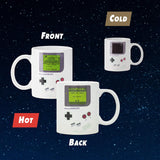 SISXSO Heat Changing Coffee Mug - Gift for Gamers, Nerds, Men, and Retro 90s Game Enthusiasts - 10 Ounces