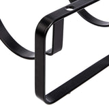SISXSO Tabletop Stackable Wine Rack, Black