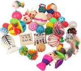 SISXSO 20 Pcs Talk Cat Toys Variety Pack for Kitty