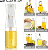 SISXSO Oil Sprayer for Cooking- 200ml Glass Olive Oil Sprayer Mister, Olive Oil Spray Bottle, Kitchen Gadgets Accessories for Air Fryer, Canola Oil Spritzer, Widely Used for Salad Making, Baking, Frying,BBQ4