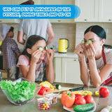 4 peças Açucareiro Açucareiro Acrílico Transparente com Tampa e Colher de Sal Armazenamento Pote de Açúcar com Tampa Hermética para Açúcar, Sal, Chá, Especiarias, Ervas, Condimentos (7,1 oz) 